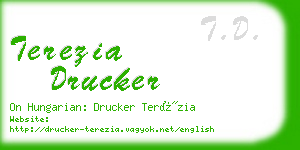 terezia drucker business card